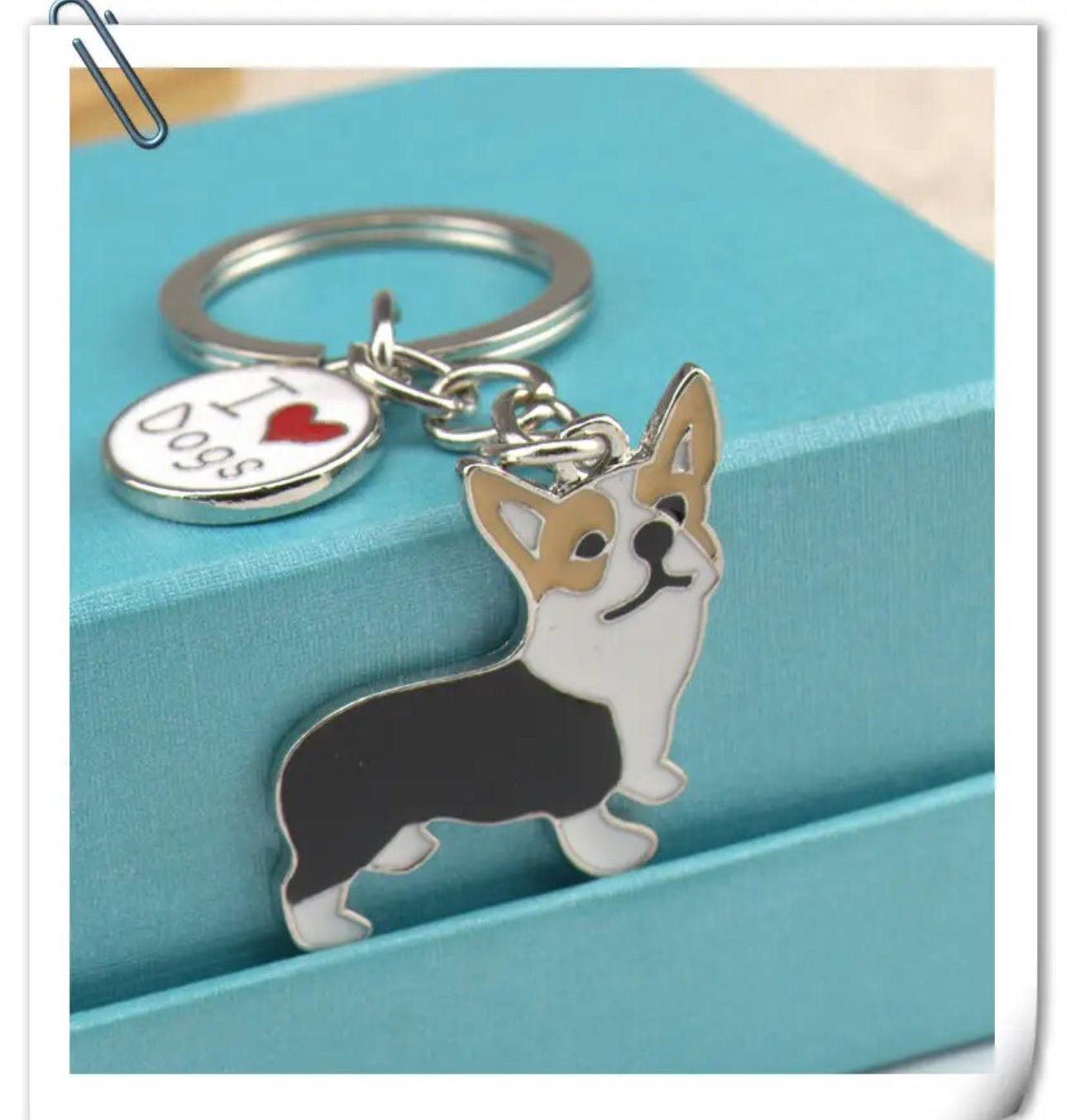 Corgi Keychain