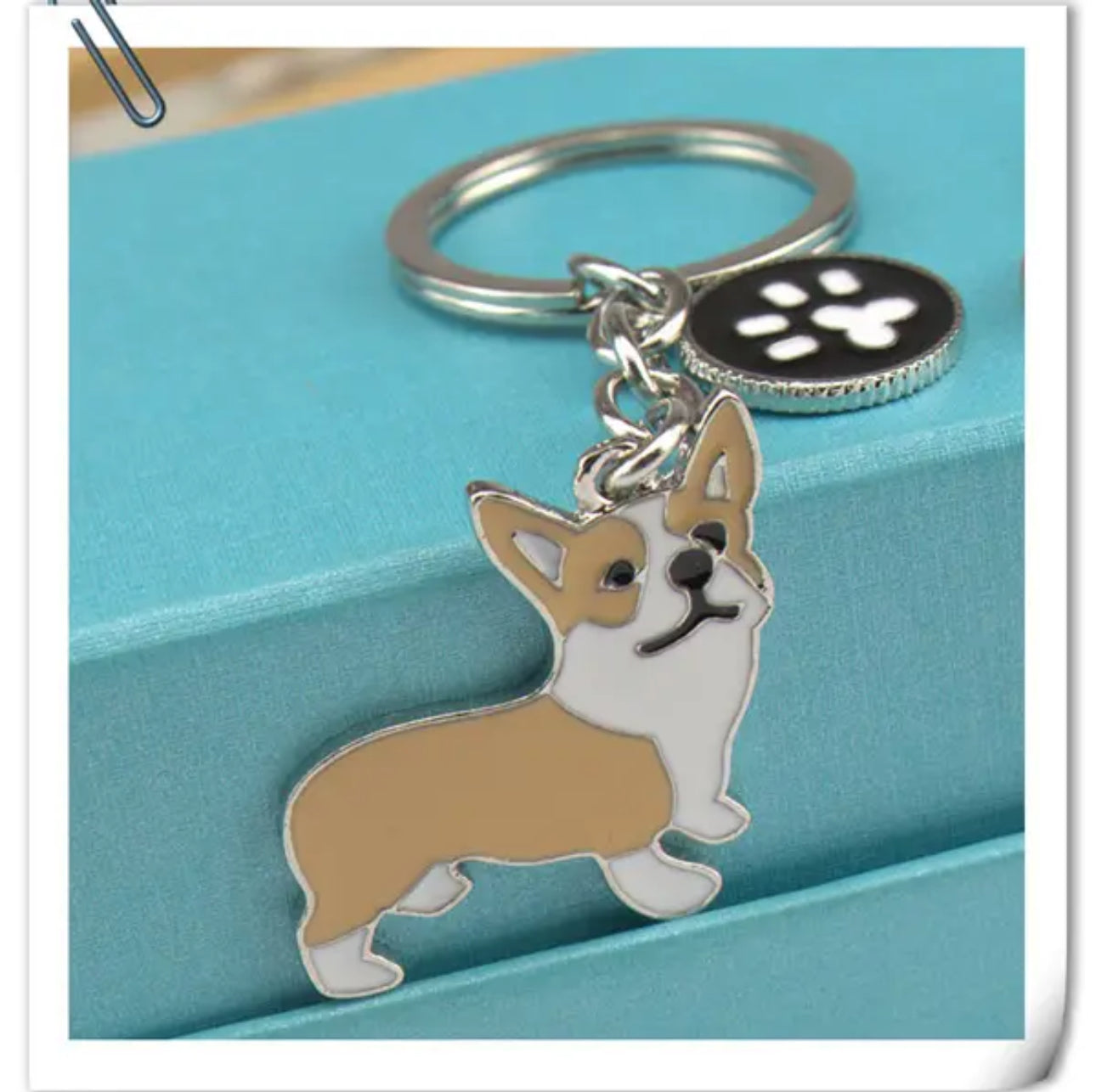 Corgi Keychain