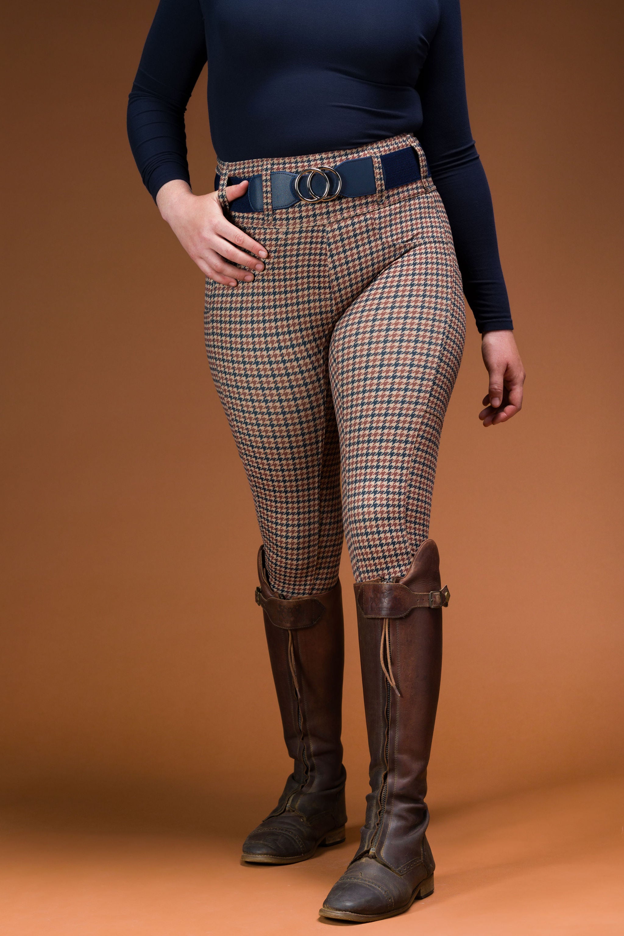 Athletic Breech - English Houndstooth